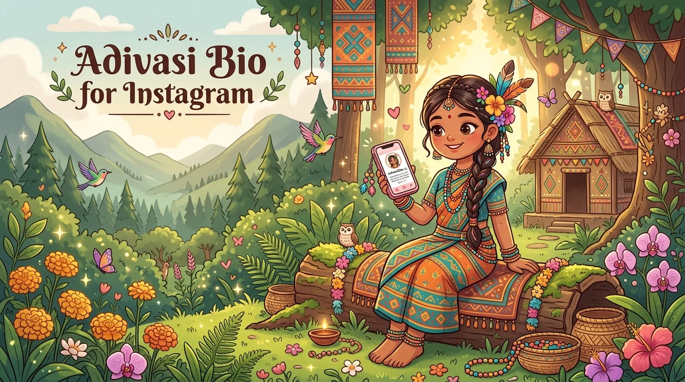 Adivasi Bio for Instagram: