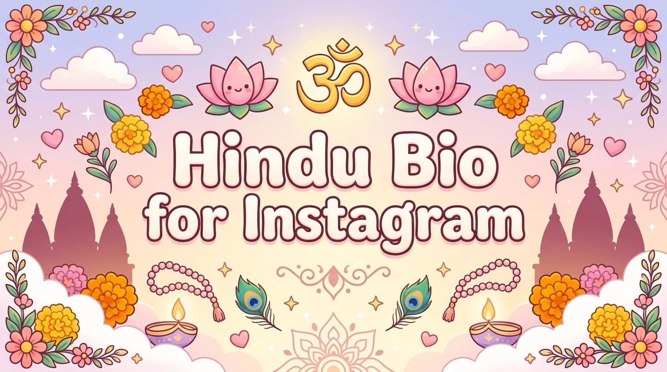 Hindu Bio for Instagram