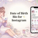 Date of Birth Bio for Instagram