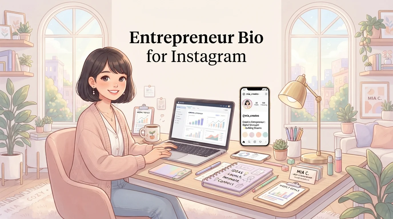 Entrepreneur Bio for Instagram