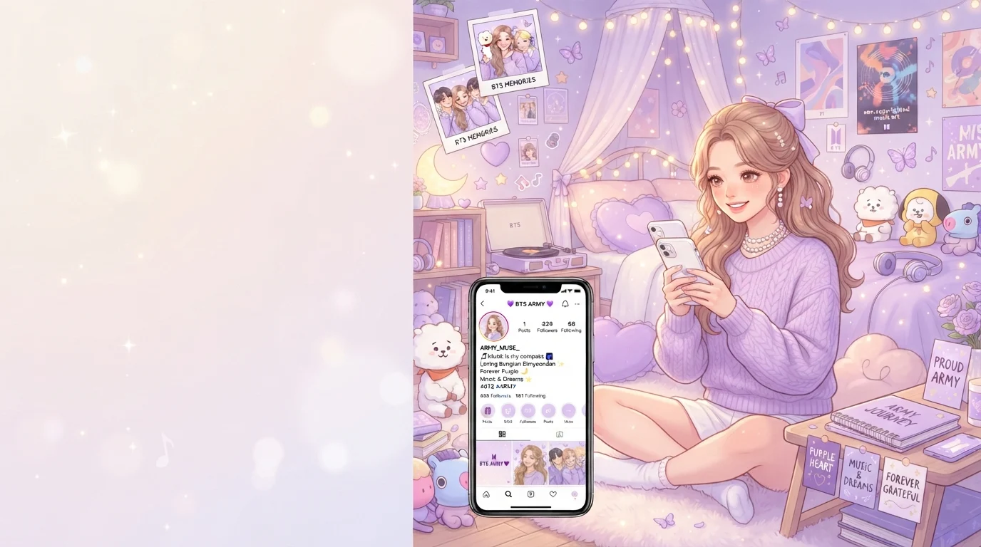 BTS Army Bio for Instagram