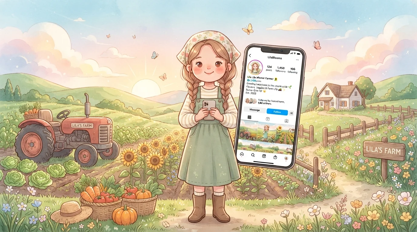Farmer Bio for Instagram