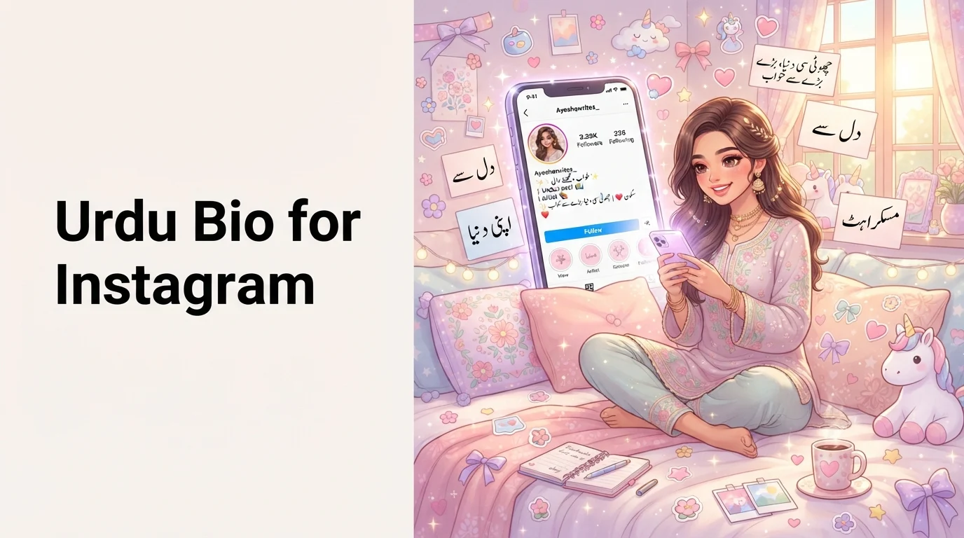 Urdu Bio for Instagram