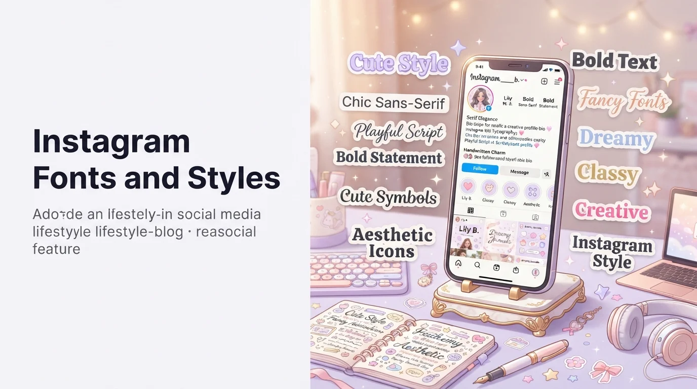Instagram Fonts and Styles