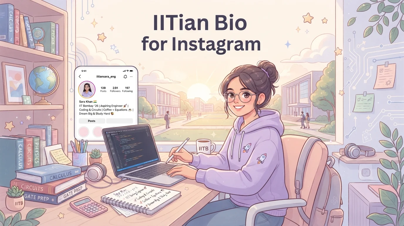 IITian Bio for Instagram